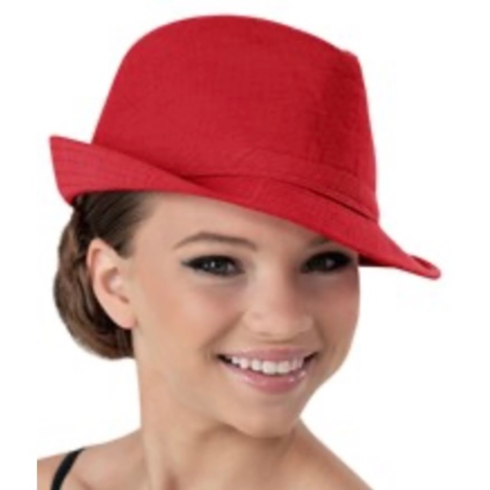 Balera Red Fedora Hat